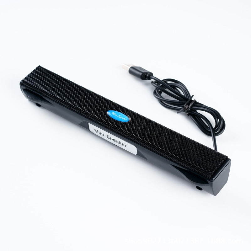 Factory direct supply USB computer small stereo plug and play notebook desktop long speaker mini stereo
