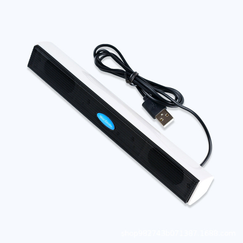 Factory direct supply USB computer small stereo plug and play notebook desktop long speaker mini stereo
