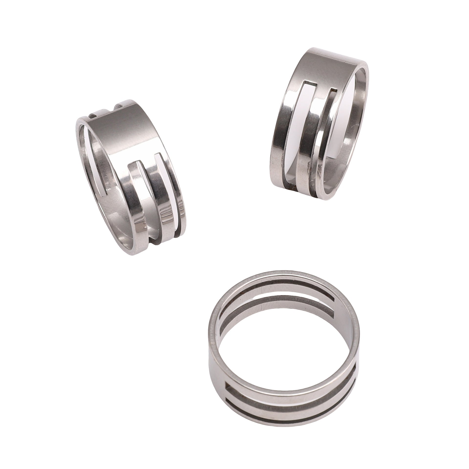stainless steel ring auxiliary opening closed ring tool opener ring handmade diy material jewelry tool