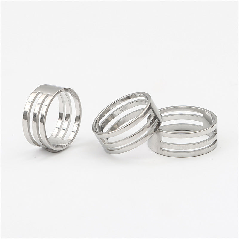stainless steel ring auxiliary opening closed ring tool opener ring handmade diy material jewelry tool