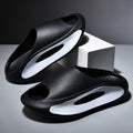 Summer 2025 New Eva Slippers for Men, Thick-Soled, Non-Slip, Wear-Resistant Sandals for Women, Comfortable Beach Shoes for Outdoor Wear