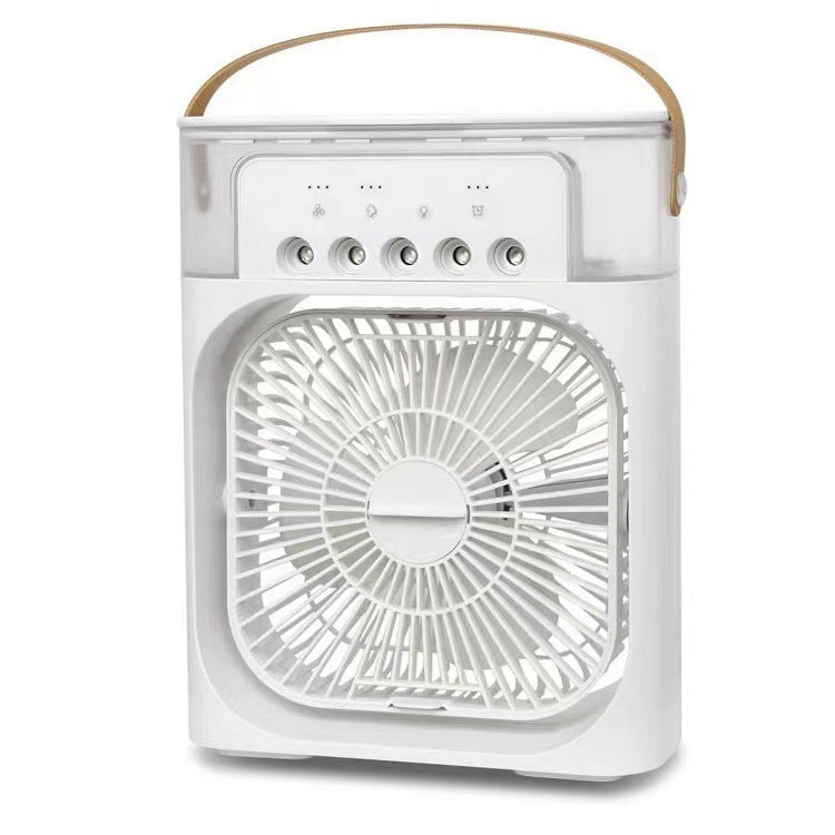Five-hole spray refrigeration fan desktop electric fan student dormitory office desktop small fan professional generation
