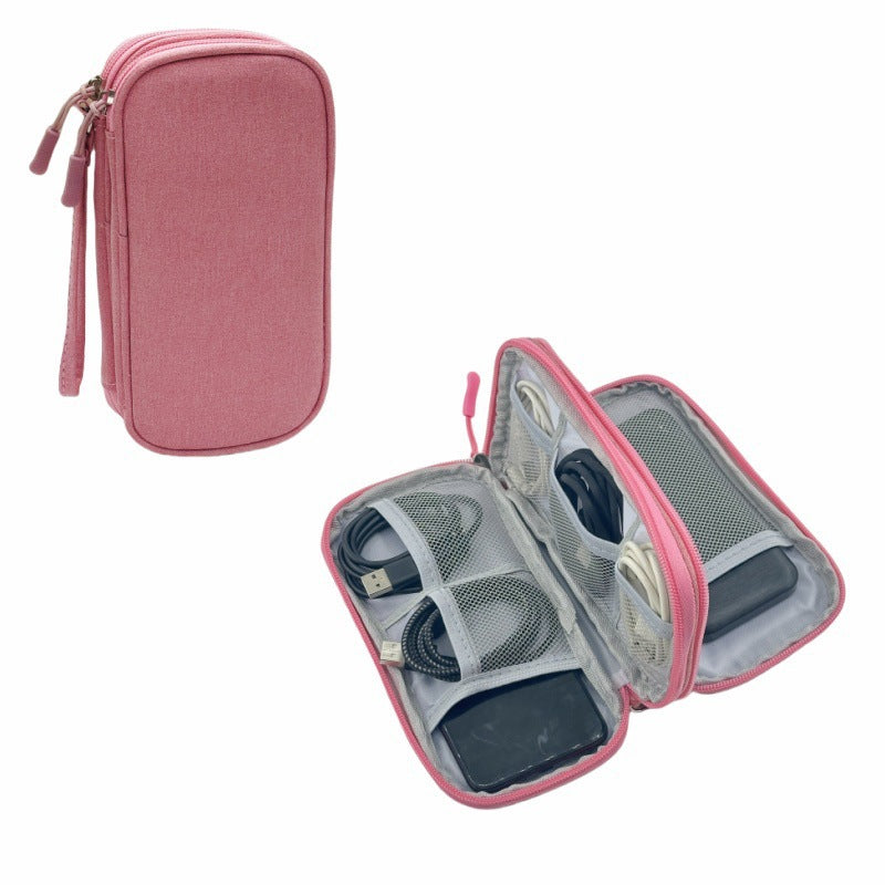 Data cable storage bag charger mobile power charging cable bag box digital finishing bag U disk headset hard disk