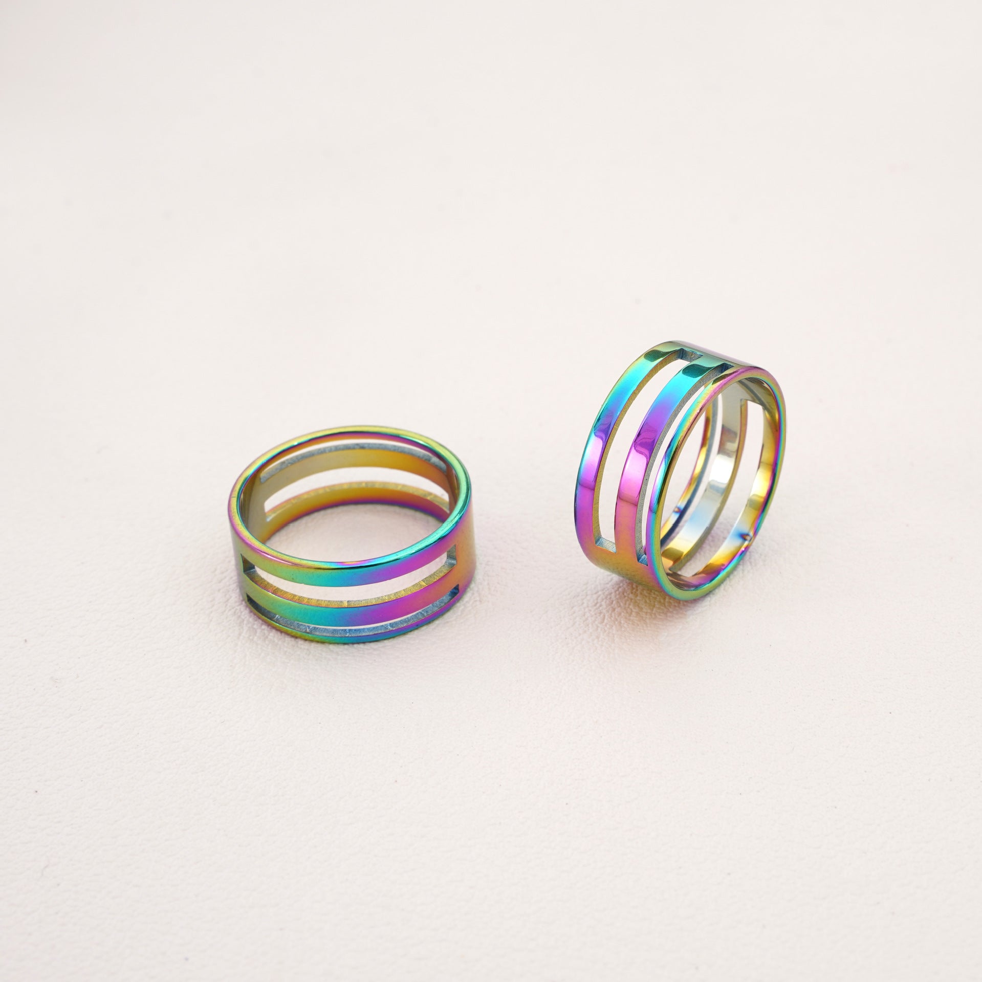 stainless steel ring auxiliary opening closed ring tool opener ring handmade diy material jewelry tool