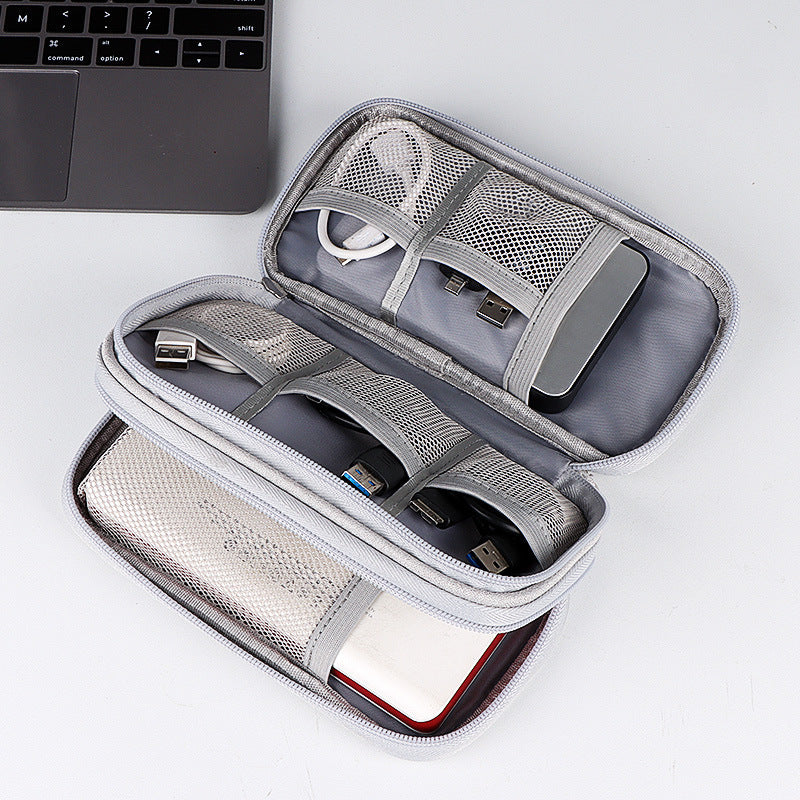 Data cable storage bag charger mobile power charging cable bag box digital finishing bag U disk headset hard disk
