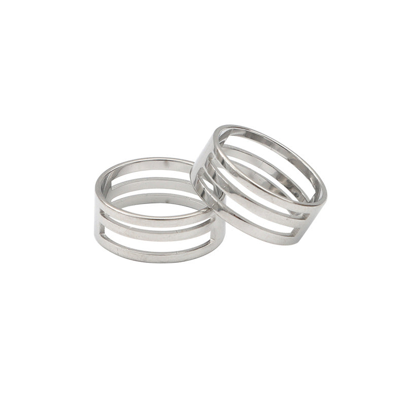 stainless steel ring auxiliary opening closed ring tool opener ring handmade diy material jewelry tool