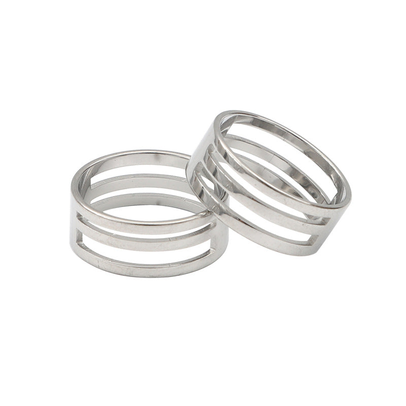 stainless steel ring auxiliary opening closed ring tool opener ring handmade diy material jewelry tool