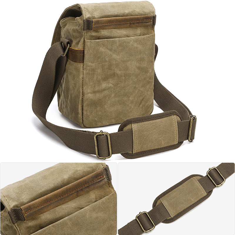 Factory Direct Sales of New Men's Shoulder Digital Bags, Wear-Resistant Fabrics, Suitable for Various Digital Devices, Shoulder Camera Bags