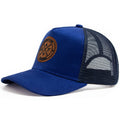 Summer Round Label Suede Baseball Cap Men's Mesh All-match Sunshade Women's Hip-hop Hat Trendy Foreign Trade Explosions in stock