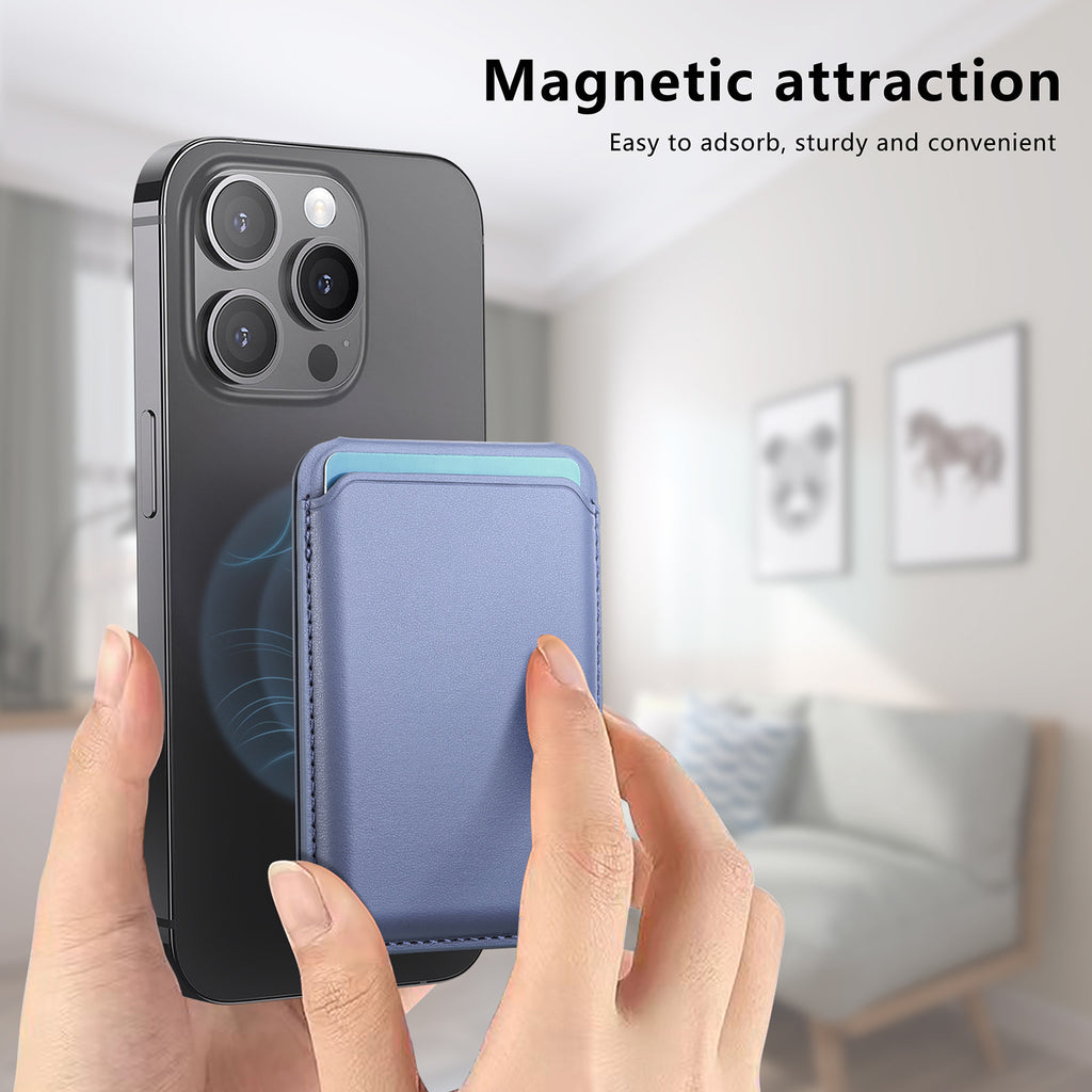 Suitable for iPhone 17 Strong Magnetic Magsafe Card Holder Official Color Multi-Functional Stand Storage Wallet Clip
